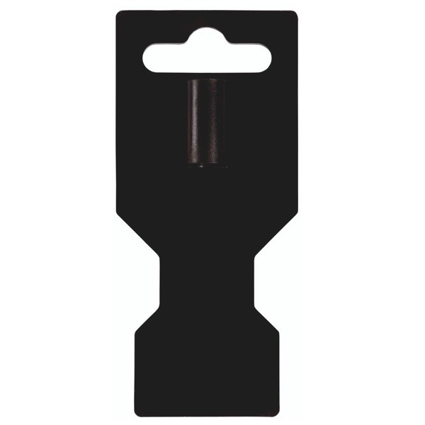 EURO Holder 26 x 7 mm, black