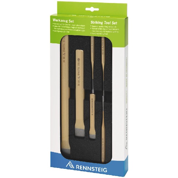 Chisels, pin punches set in a foam tray DIY