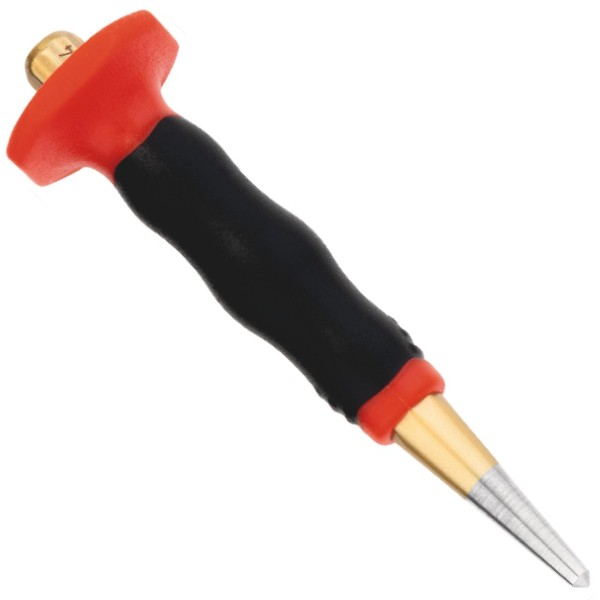 Centre punch with handguard DIY 120 x 10 x 4 mm