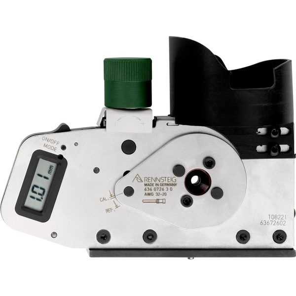 Crimping Unit 8.72-6 with Digital Display for Aviation Turned Contacts according to Standard AS22520/7-01