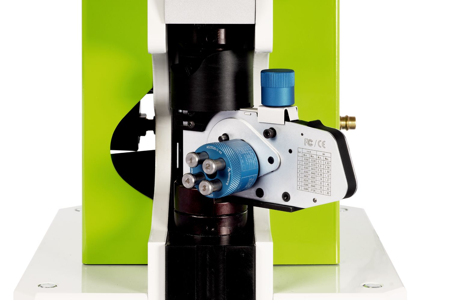 Crimping Unit 8.73-6 with Digital Display for Aviation Turned Contacts according to Standard AS22520/2-01 thumbnail 4