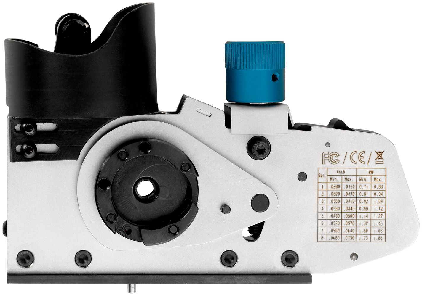 Crimping Unit 8.75-6 with Digital Display for Aviation Turned Contacts according to Standard AS22520/1-01 thumbnail 2