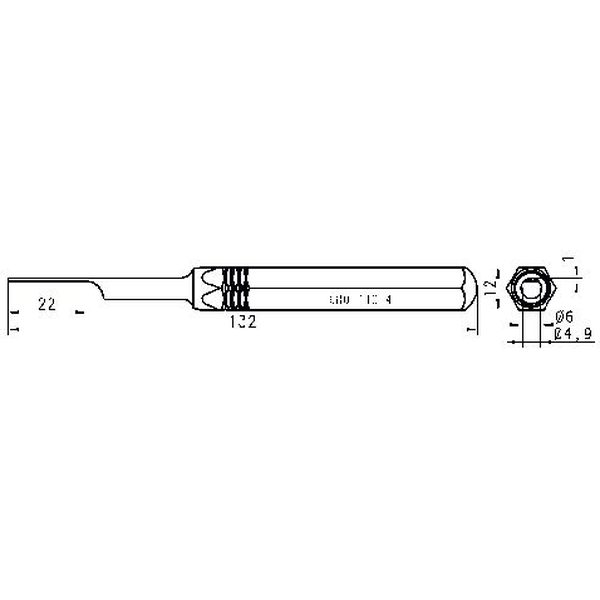 Dụng cụ chèn và gỡ bỏ chân cắm đa cực Rennsteig 680 110 4