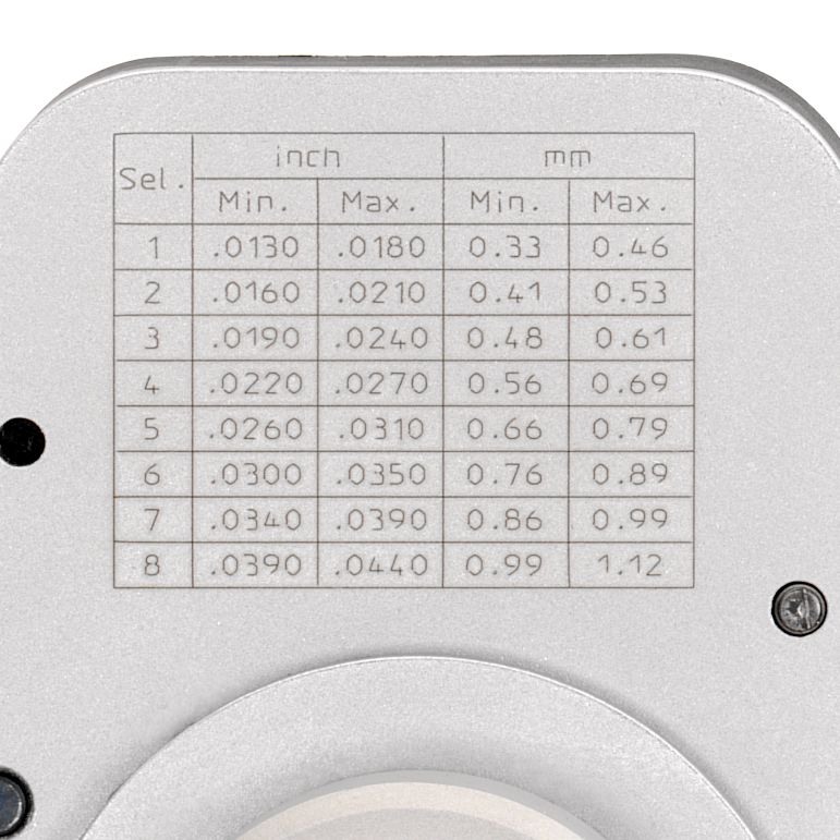 Dụng cụ bấm đầu 4/8-Indent DigiCrimp cho tiếp xúc hàng không thumbnail 2