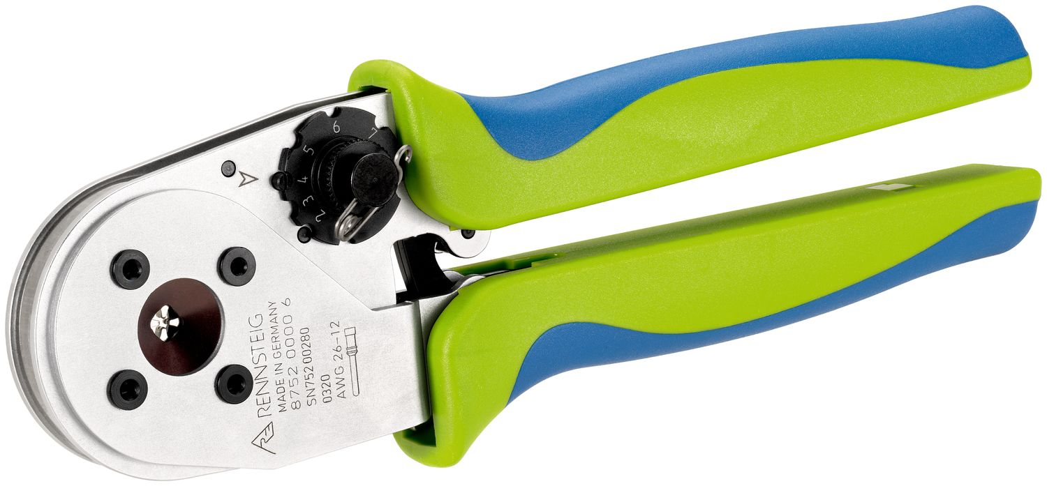 Dụng cụ bấm đầu SelectorCrimp 4/8 cho tiếp xúc hàng không thumbnail 2