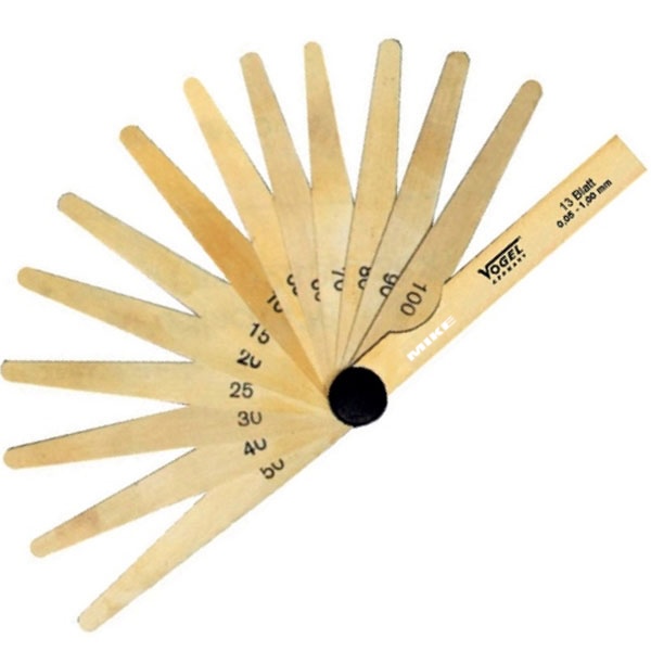 Thước căn lá đồng Vogel Germany 41410, dài 100mm chuẩn T2