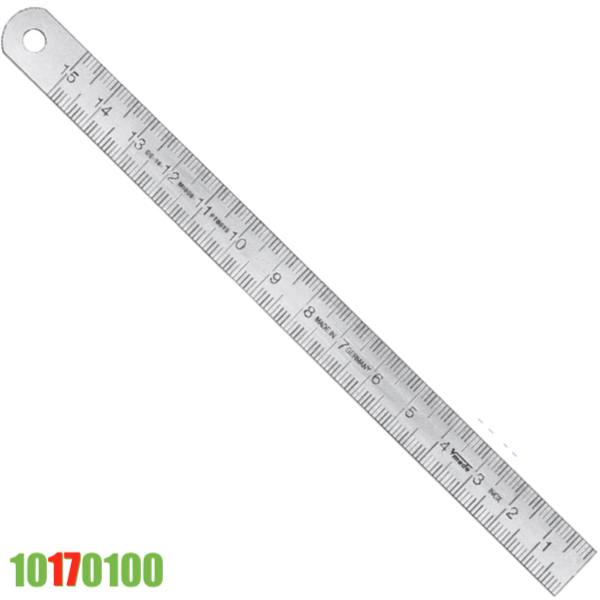 Thước inox bản 20mm dày 1.0mm, type A, khắc ăn mòn axit