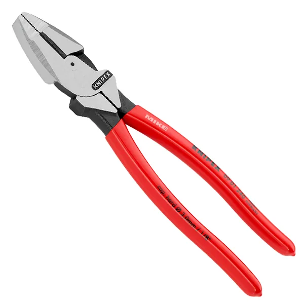 Leverage lineman's pliers KNIPEX 09 01 240 240 mm for electrical and mechanical work